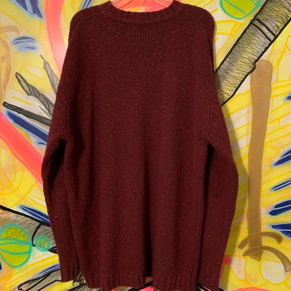 NWT VTG Structure Blue Workwear Crewneck Sweater - Picture 7 of 7